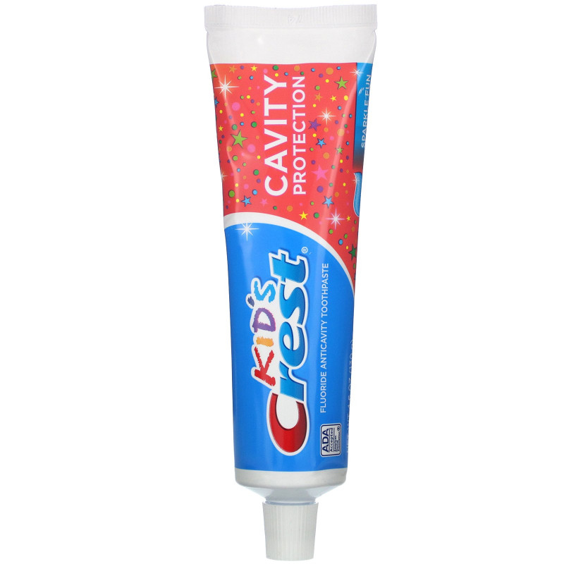 Crest, Kids, Fluoride Anticavity Toothpaste, Sparkle Fun, 4.6 oz (130 g)