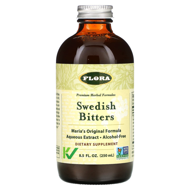 Flora, Шведские горькие настойки (Swedish Bitters), 250 мл