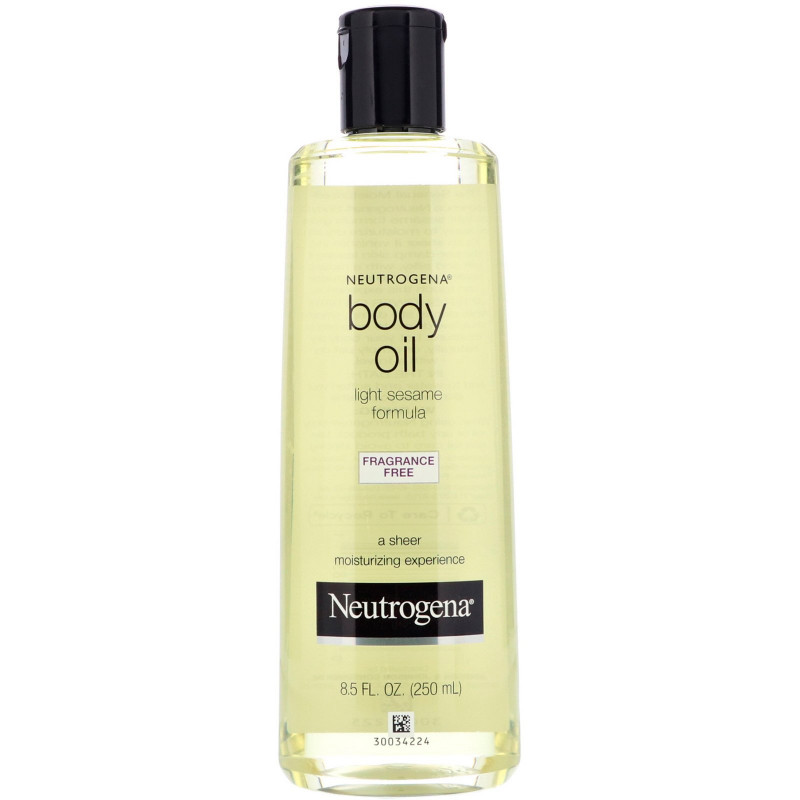 Neutrogena, Body Oil, Fragrance Free, 8.5 fl oz (250 ml)