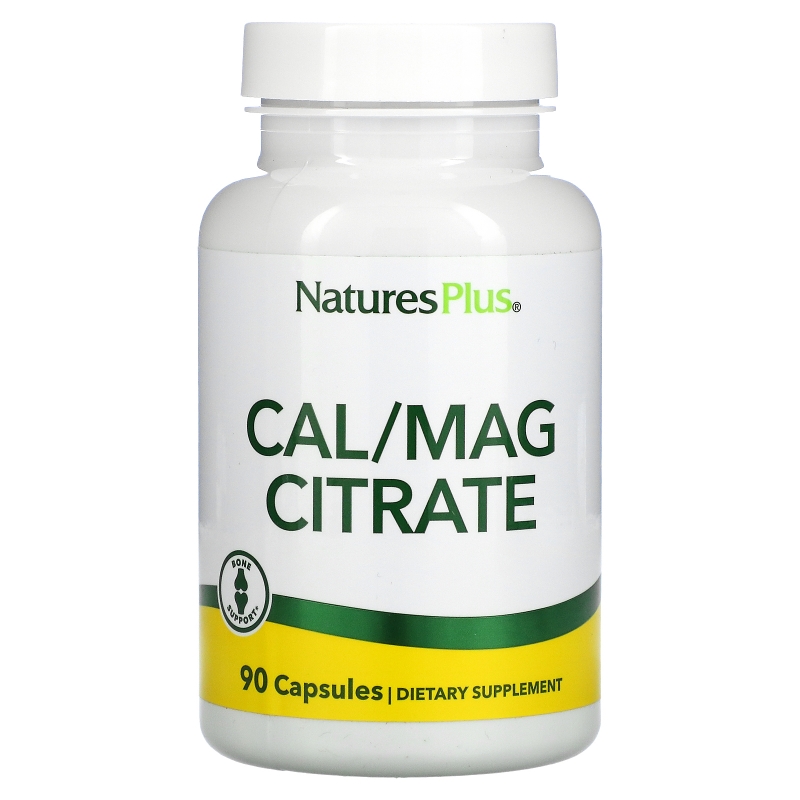 Nature's Plus, Cal/Mag Citrate, 90 Vegetarian Capsules