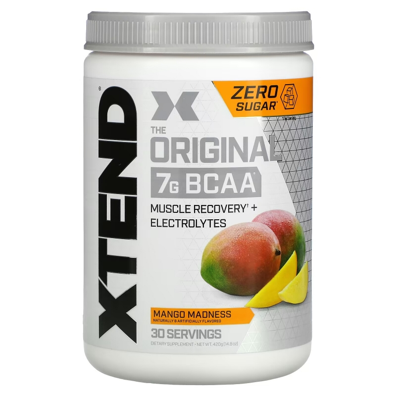 Scivation XTend BCAAs (аминокислоты с разветвленными боковыми цепями) со вкусом манго 146 унции (415 г)