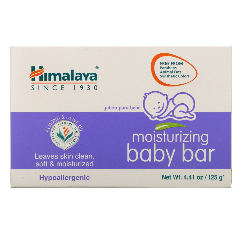 Himalaya, Увлажняющее детское мыло, 4,41 унц. (125 г)