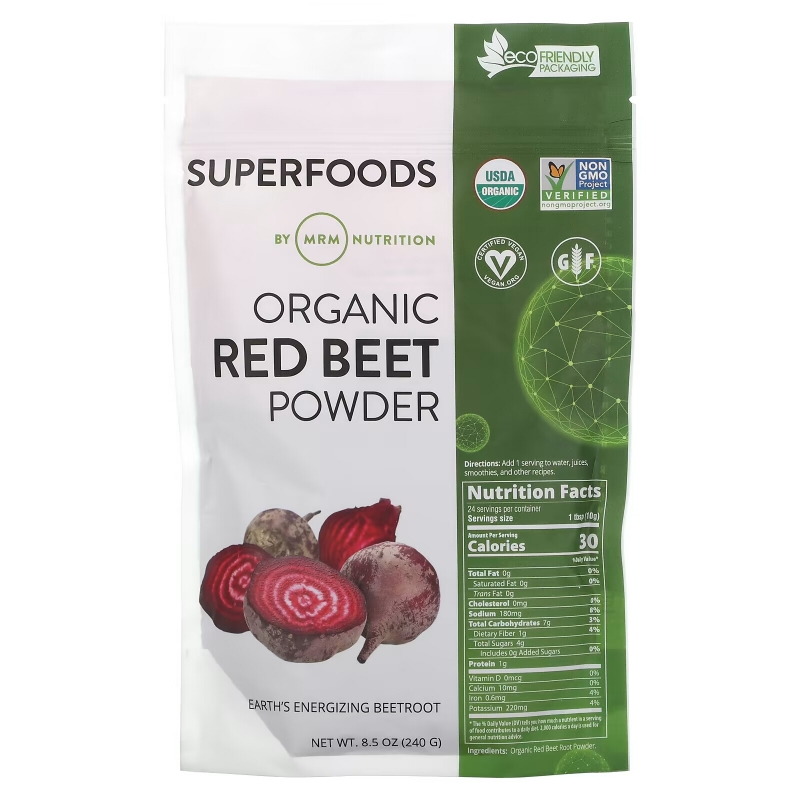 MRM Organic Red Beet Powder 8.5 oz (240 g)