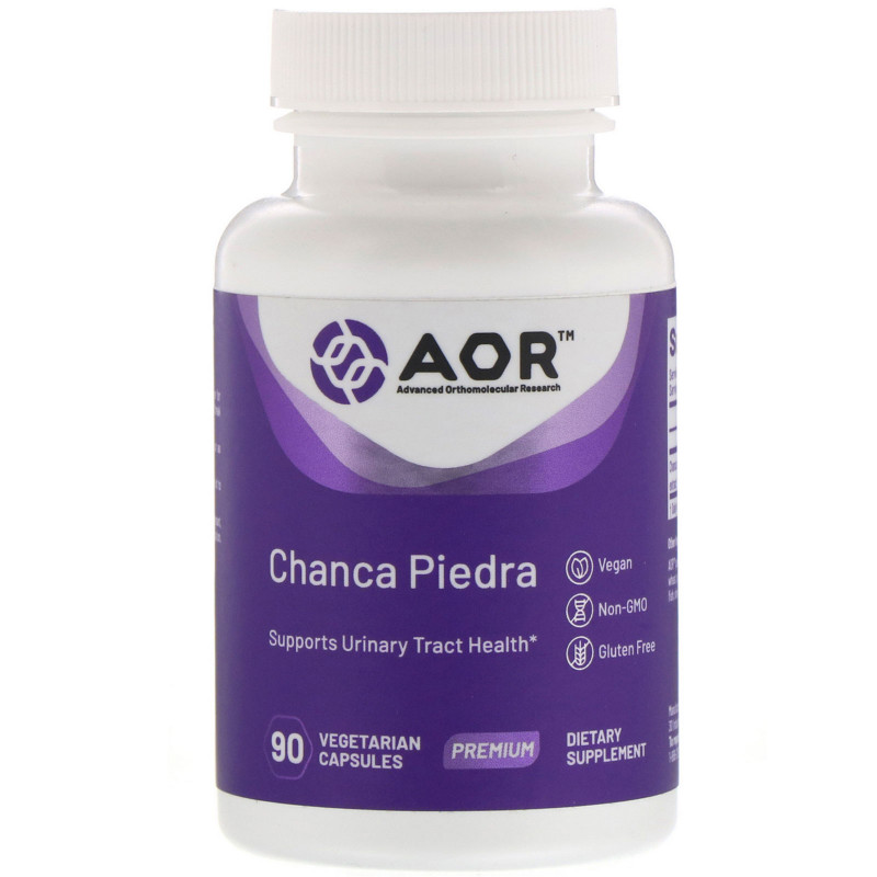 Advanced Orthomolecular Research AOR Classic Series Chanca Piedra 90 Veggie Caps