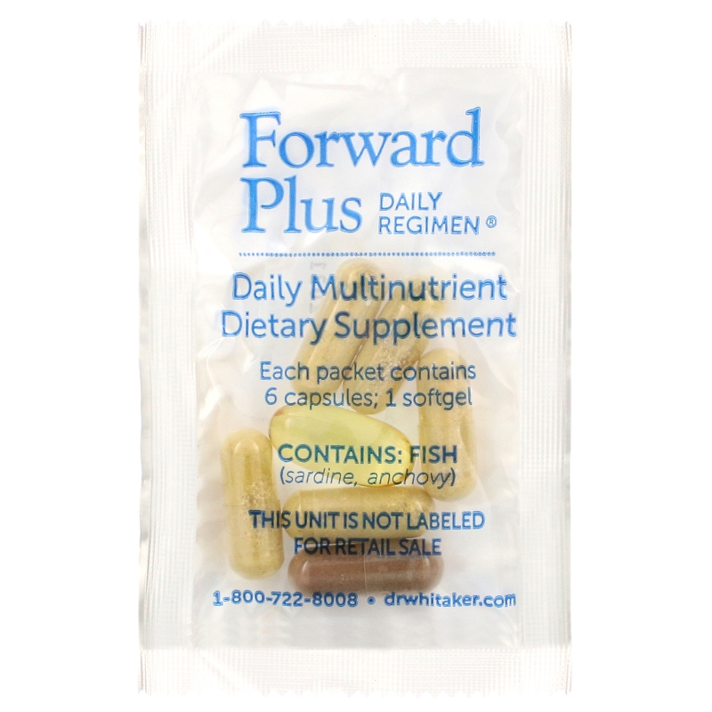 Dr. Whitaker, Forward Plus Daily Regimen, Everyday Vitality, 60 packets