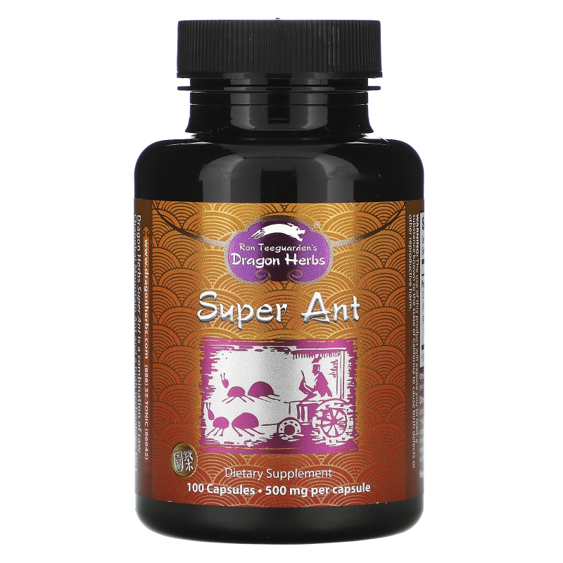 Dragon Herbs Super Ant 500 мг 100 капсул