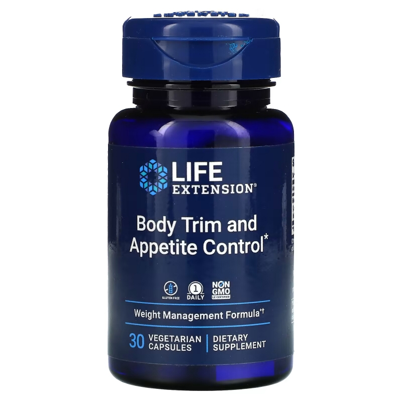 Life Extension, Body Trim and Appetite Control, 30 Vegetarian Capsules