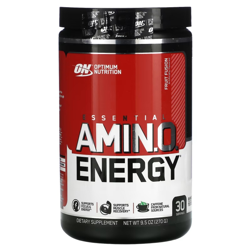 Optimum Nutrition, ESSENTIAL AMIN.O. ENERGY, Fruit Fusion, 9.5 oz (270 g)