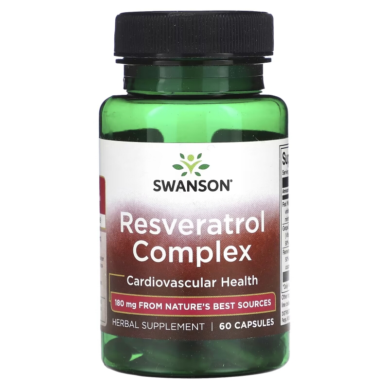 Swanson, Resveratrol Complex, 60 Capsules