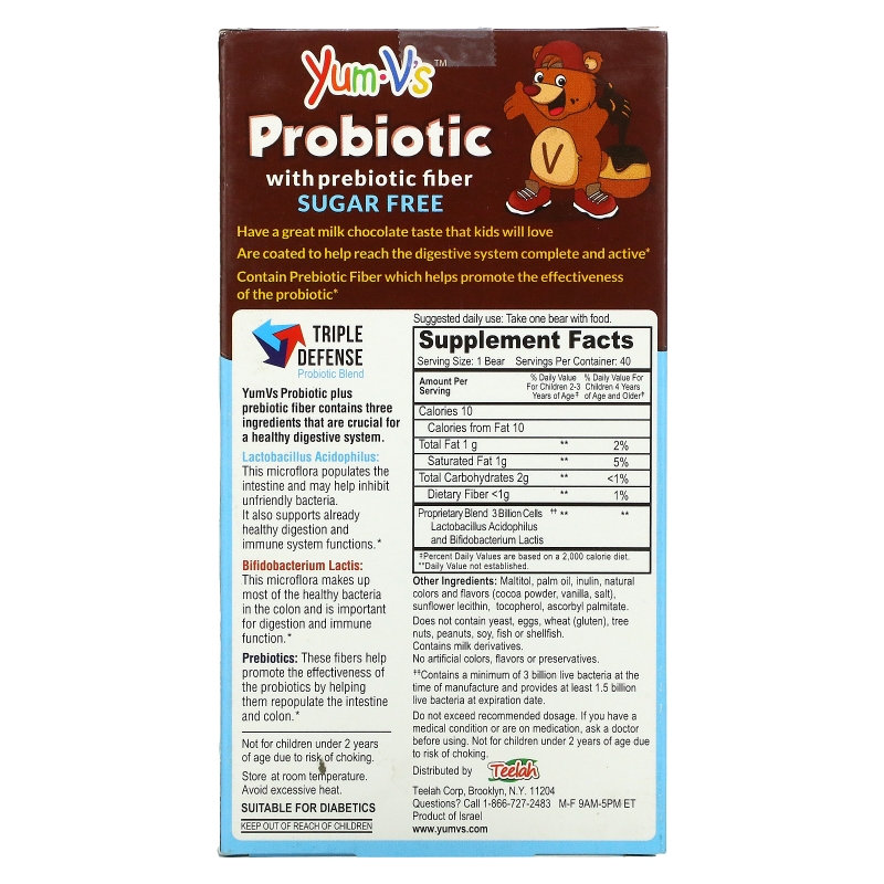 Yum-V's Probiotic 1.5 billion microflora